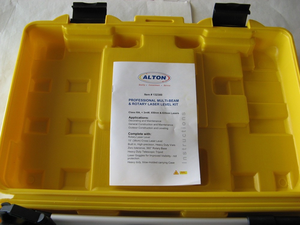 ALTON rotary laser level kit