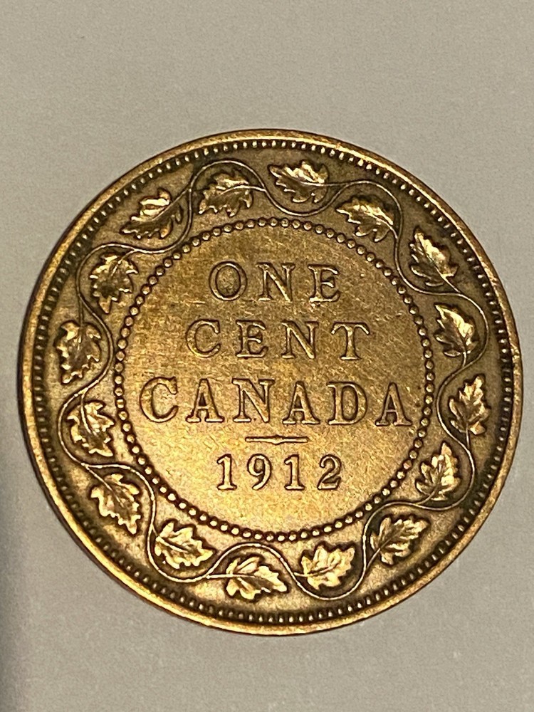 1912 Canada Large Cent RD Extremely Fine