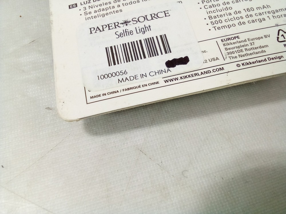 Kikkerland Smart Phone Selfie Light