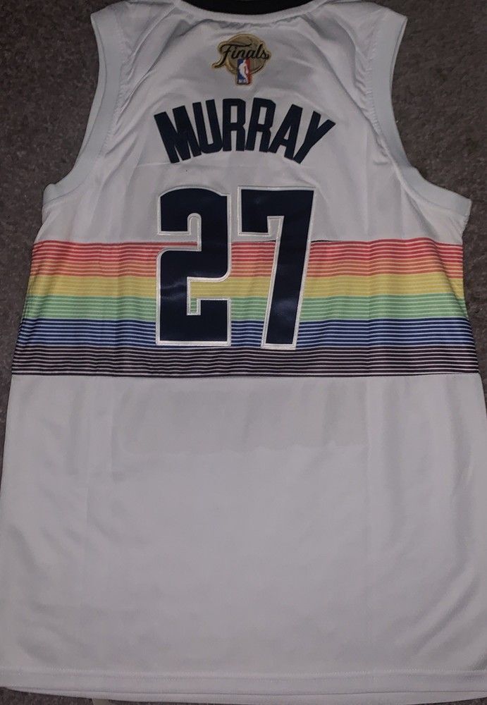 Replica Jamal Murray jersey Large With Finals Badge