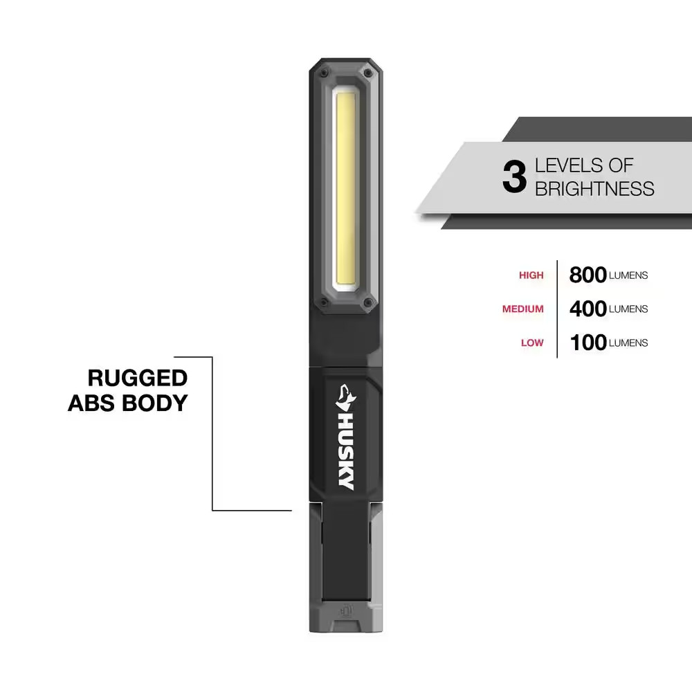 800 Lumens Rechargeable Swivel Work Light