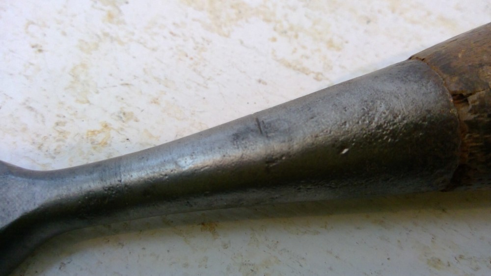 Stubby Stanley Wood Socket Chisel, 3/4 Inch Vintage