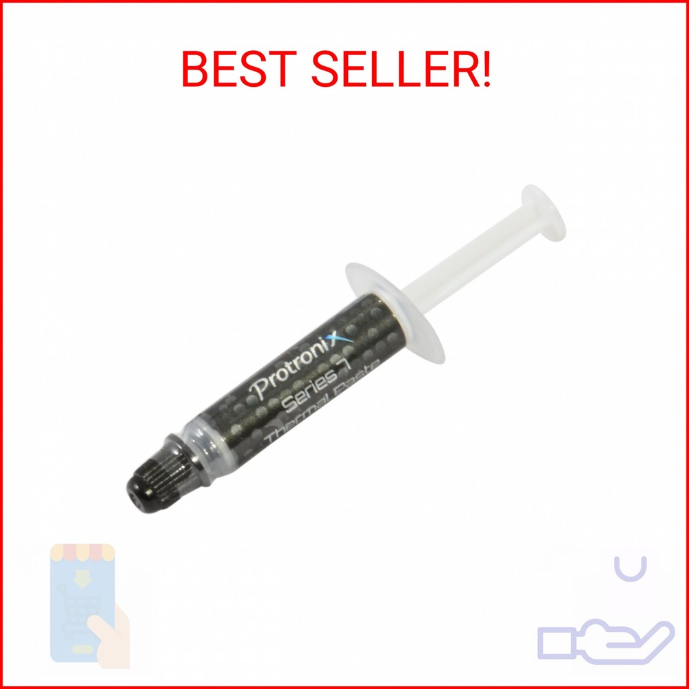 Silver Thermal Grease CPU Heatsink Compound Paste Syringe (5-pack)