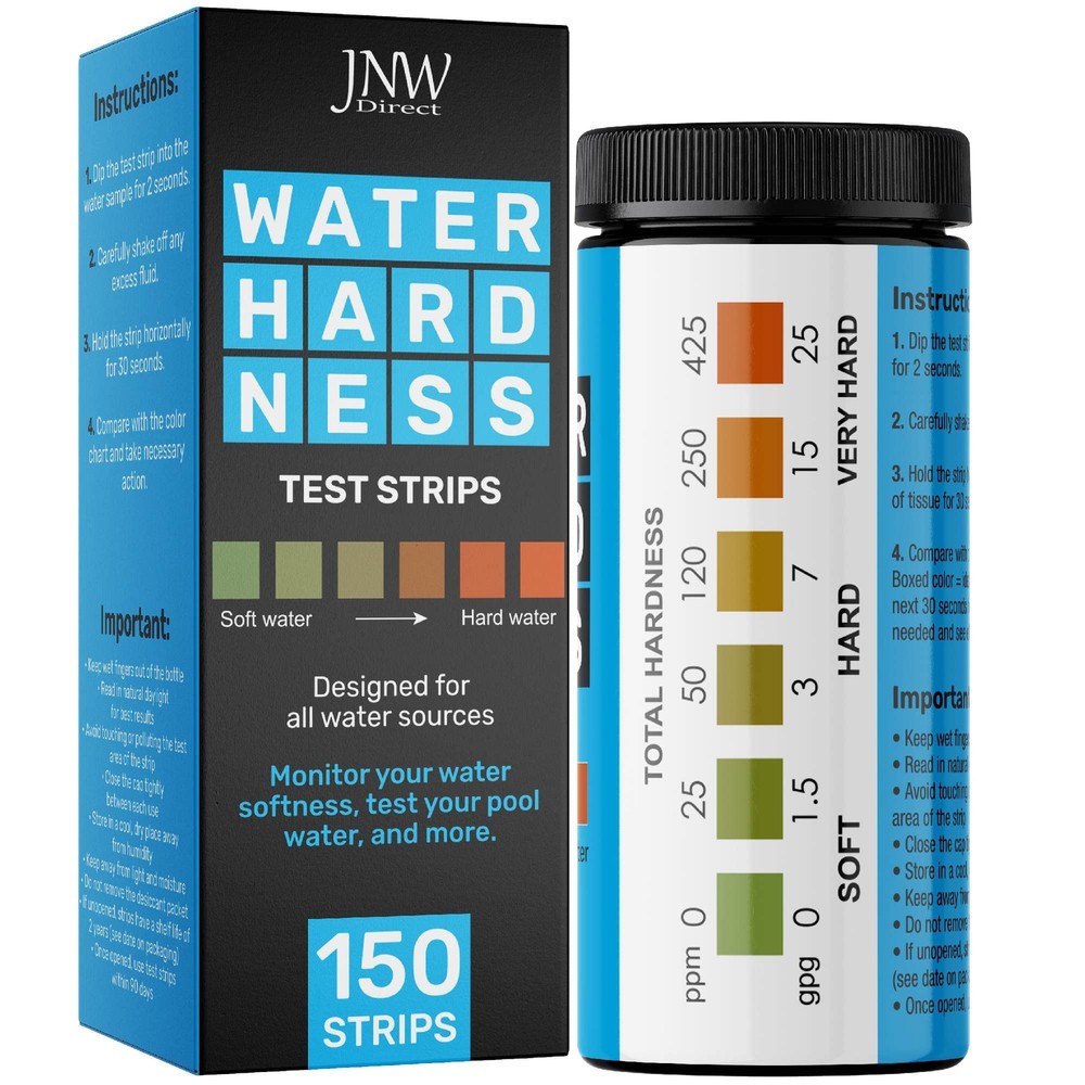 - Quick & Accurate Hardness Test Strips - Ultimate Water Hardness Test Kit - ...
