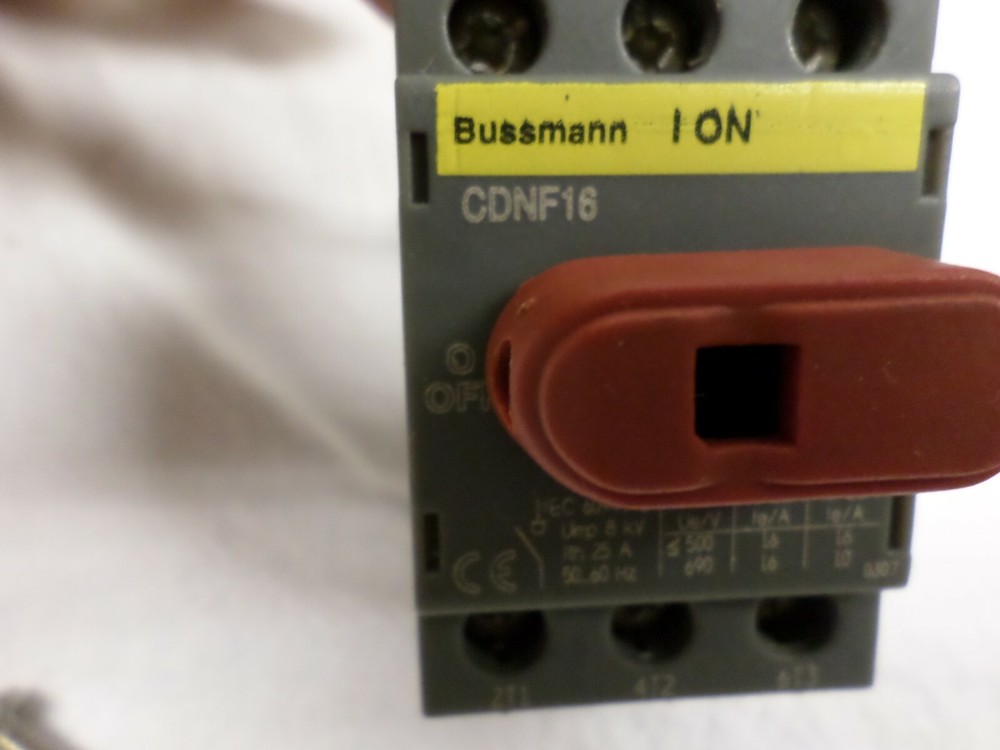BUSSMANN CNDF16 General Purpose Switch