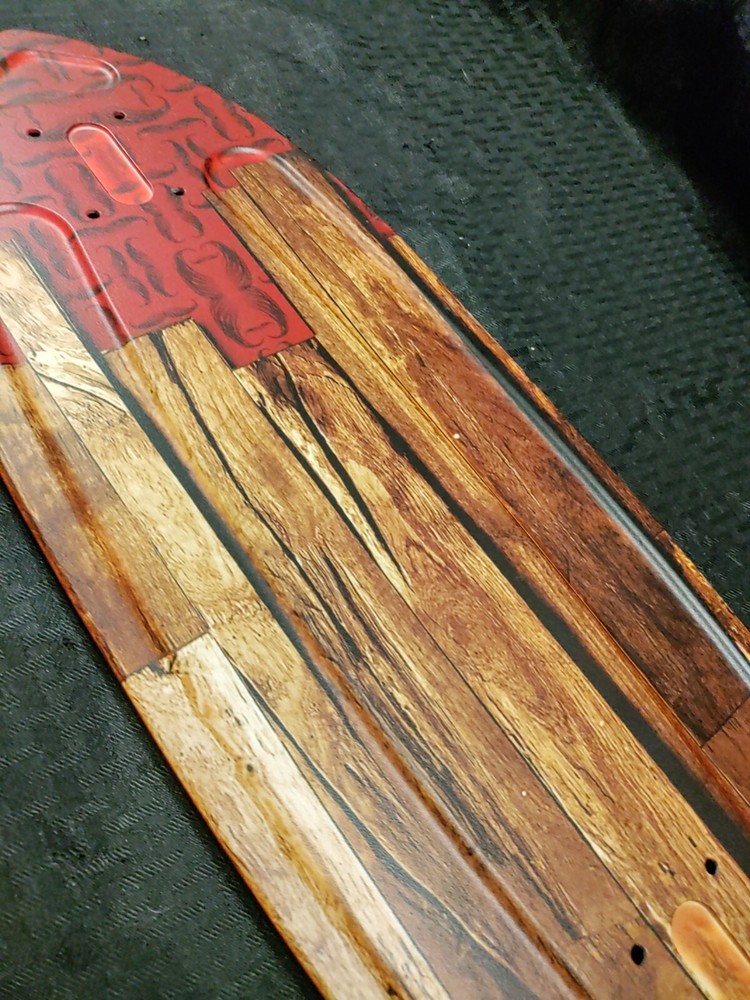 Aluminati Skateboard Deck. Rare Test Design. Just Deck Never Used
