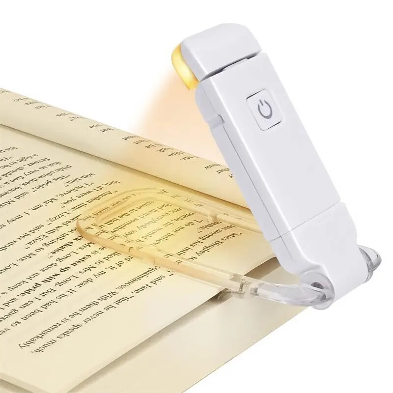 LED USB Rechargeable Book Light Reading Light Eye Protection Night Light Portabl