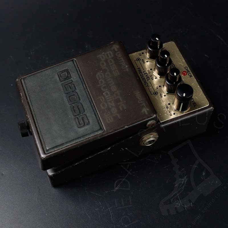 Boss PQ-3B Bass Parametric Equalizer (Silver Label) 1991 - 1995 - Brown