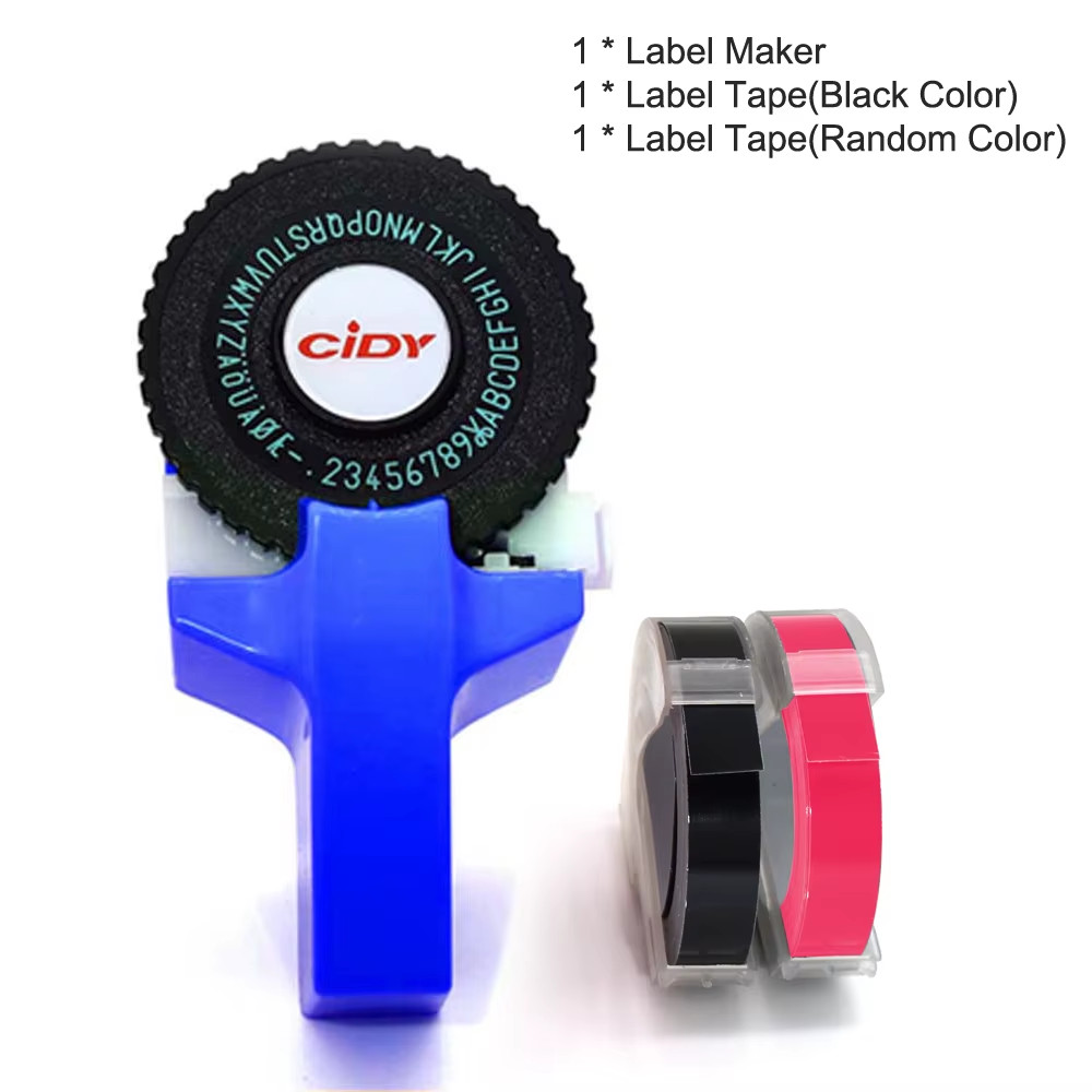 CIDY Mini Portable Printer DIY Handhold Typewriter Label Maker for MOTEX E101 Le