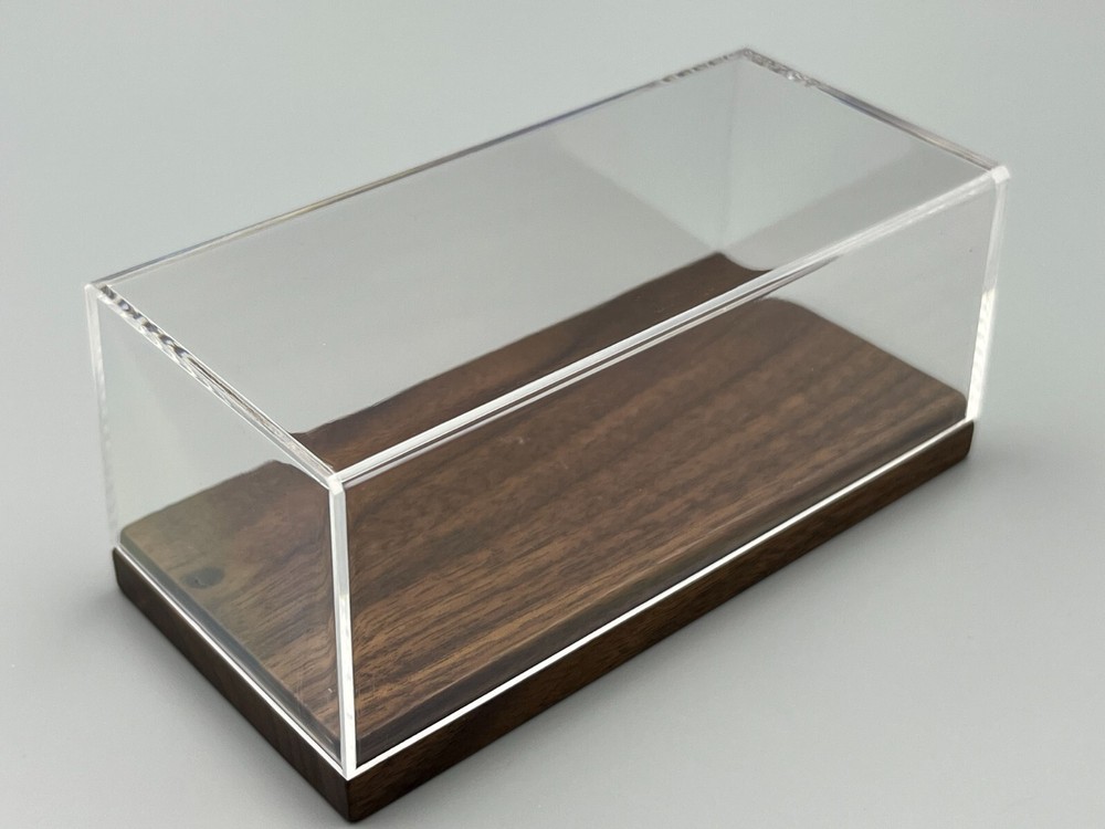 High Quality Car Display Case Wood Base 1/64 scale