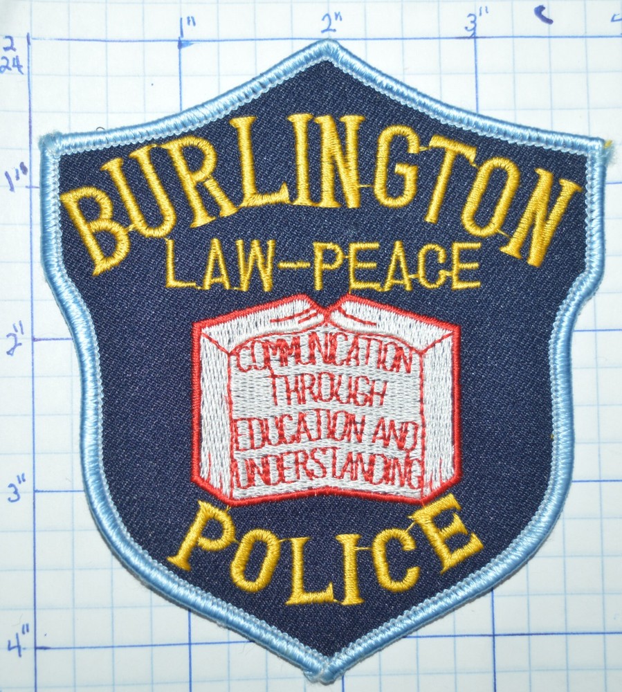 MASSACHUSETTS, BURLINGTON POLICE DEPT PATCH
