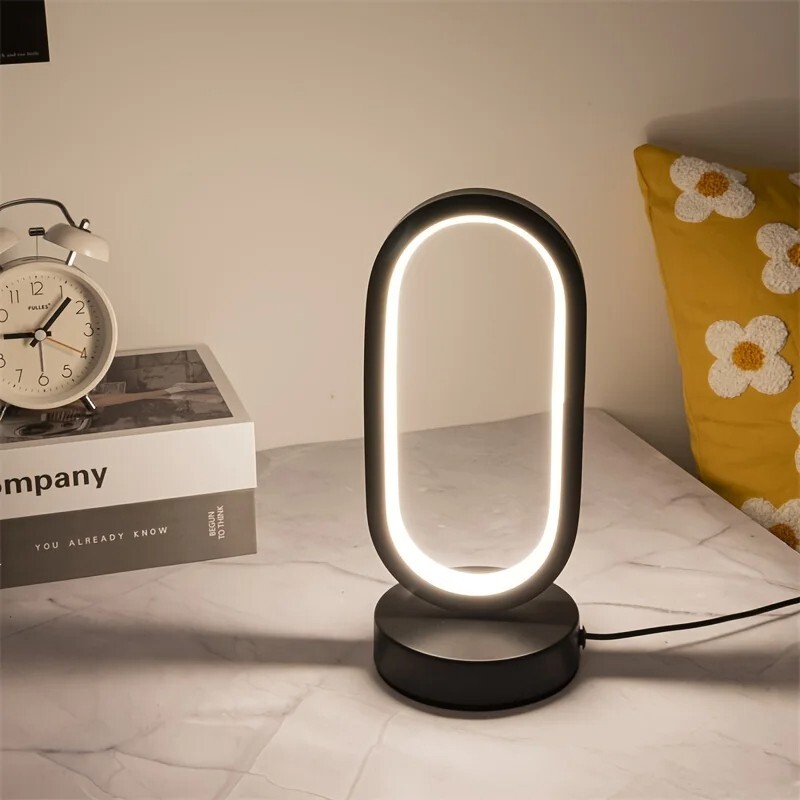 Led U-shaped Lamp Bedroom Bedside Decorative Lamp Study LED Night Lighting