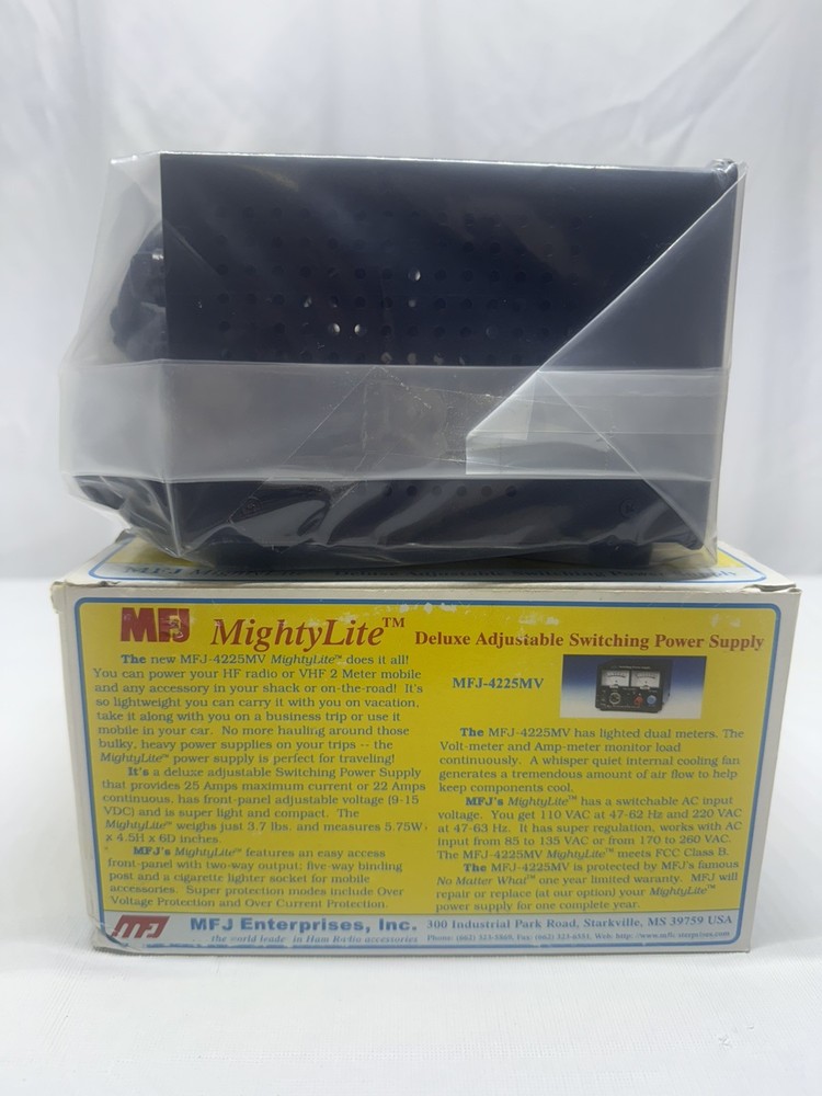 MFJ-4225MV VARIABLE SWITCHING POWER SUPPLY! NEW