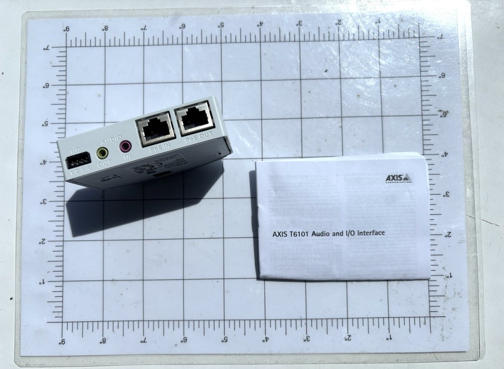 Axis T6101 Audio and I/O Interface