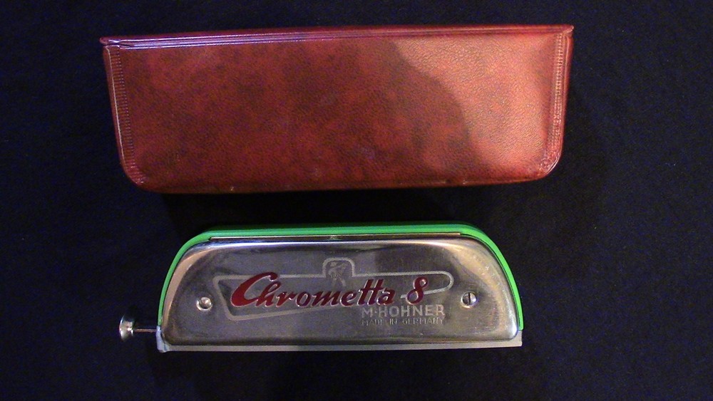 Customized Hohner Chrometta 8 Chromatic Harmonica Key of C