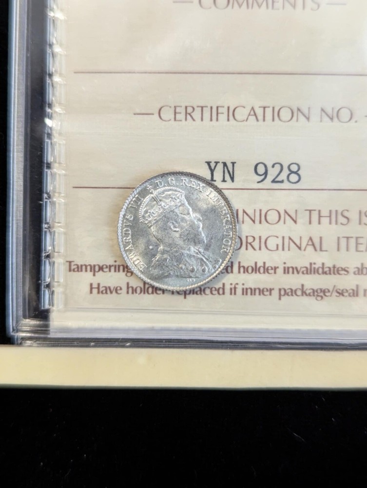 1902 ICCS Graded Canadian, ¢5 Cent, **MS-64** #YN 928