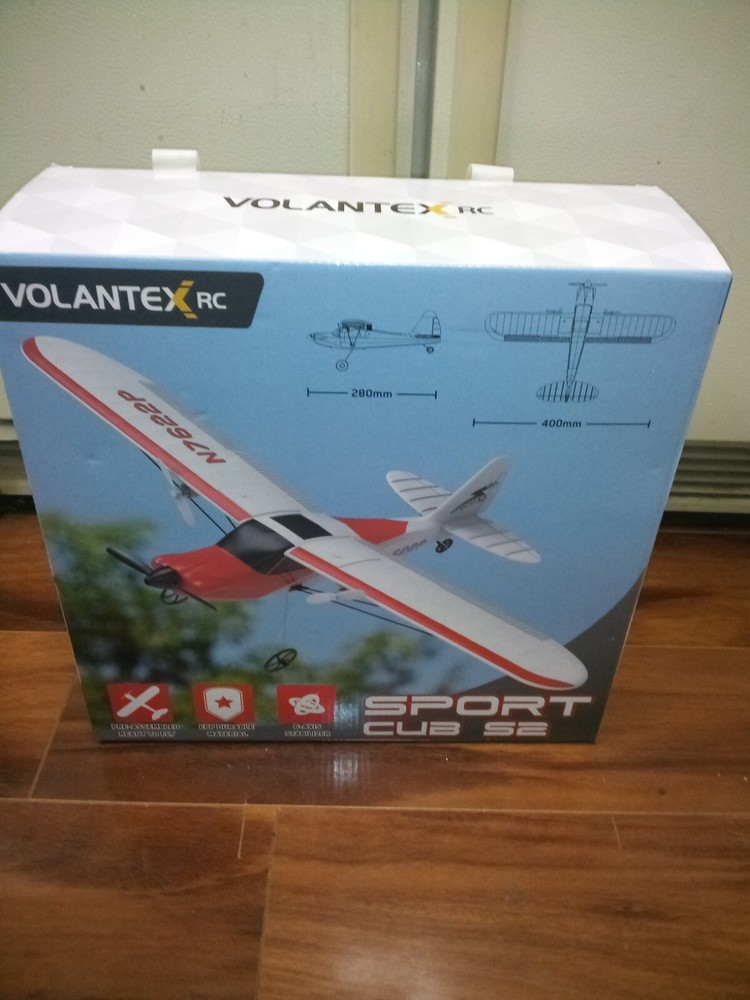 VOLANTEXRC Sport Cub S2 RC Plane with Gyro Stabilization System With Control
