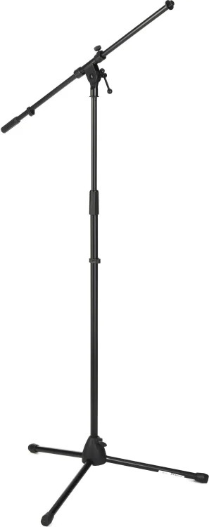 Rok-It Tripod Boom Microphone Stand - Black