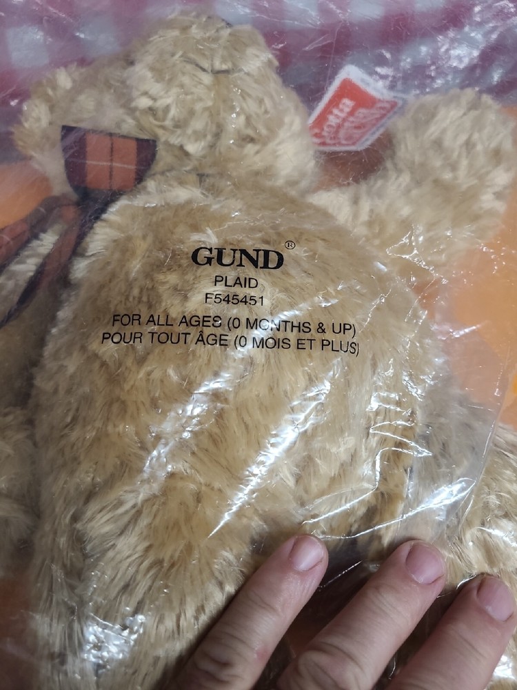 Gun Bear Plaid Number 44220 Sealed