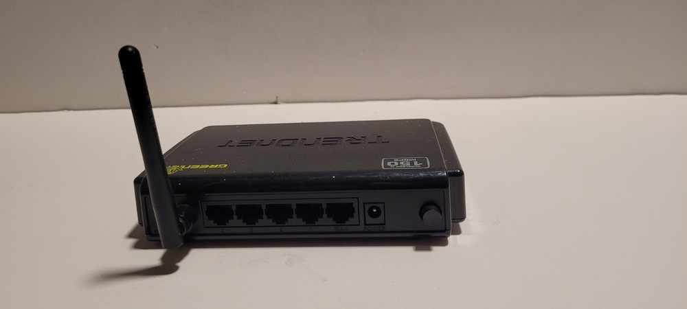 Bundle TRENDnet TEW-711BR Wireless N 150Mbps Router + Power Adapter – Tested