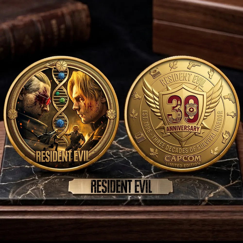 Resident Evil 30th Anniversary Commemorative Coin