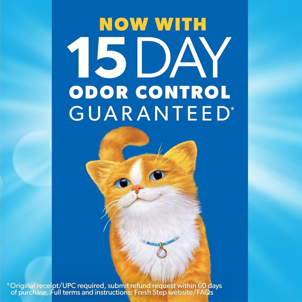 Advanced Simply Unscented Clumping Cat Litter, 37 lbs for Ultimate Odor Control