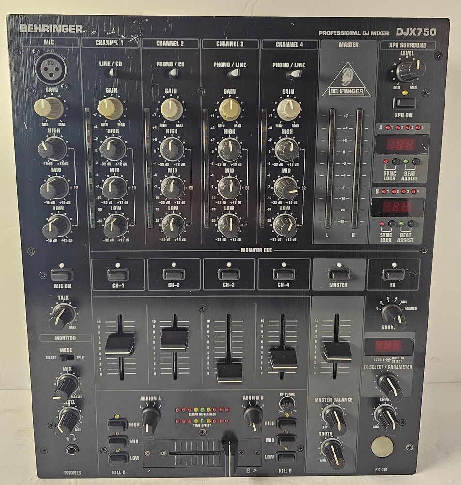 Behringer Professional DJ Mixer DJX750