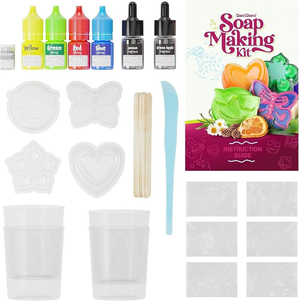 Creative Soap Making Kit for Kids - Educational Fun & STEM Activity - Age 6-12