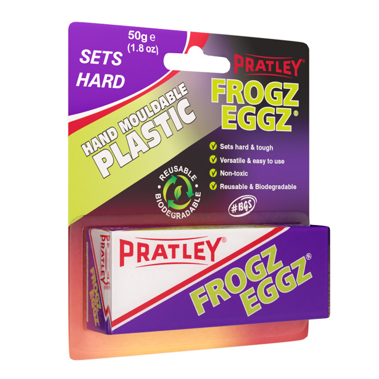 Pratley Frogz Eggz - Hand Mold-able Plastic 50g