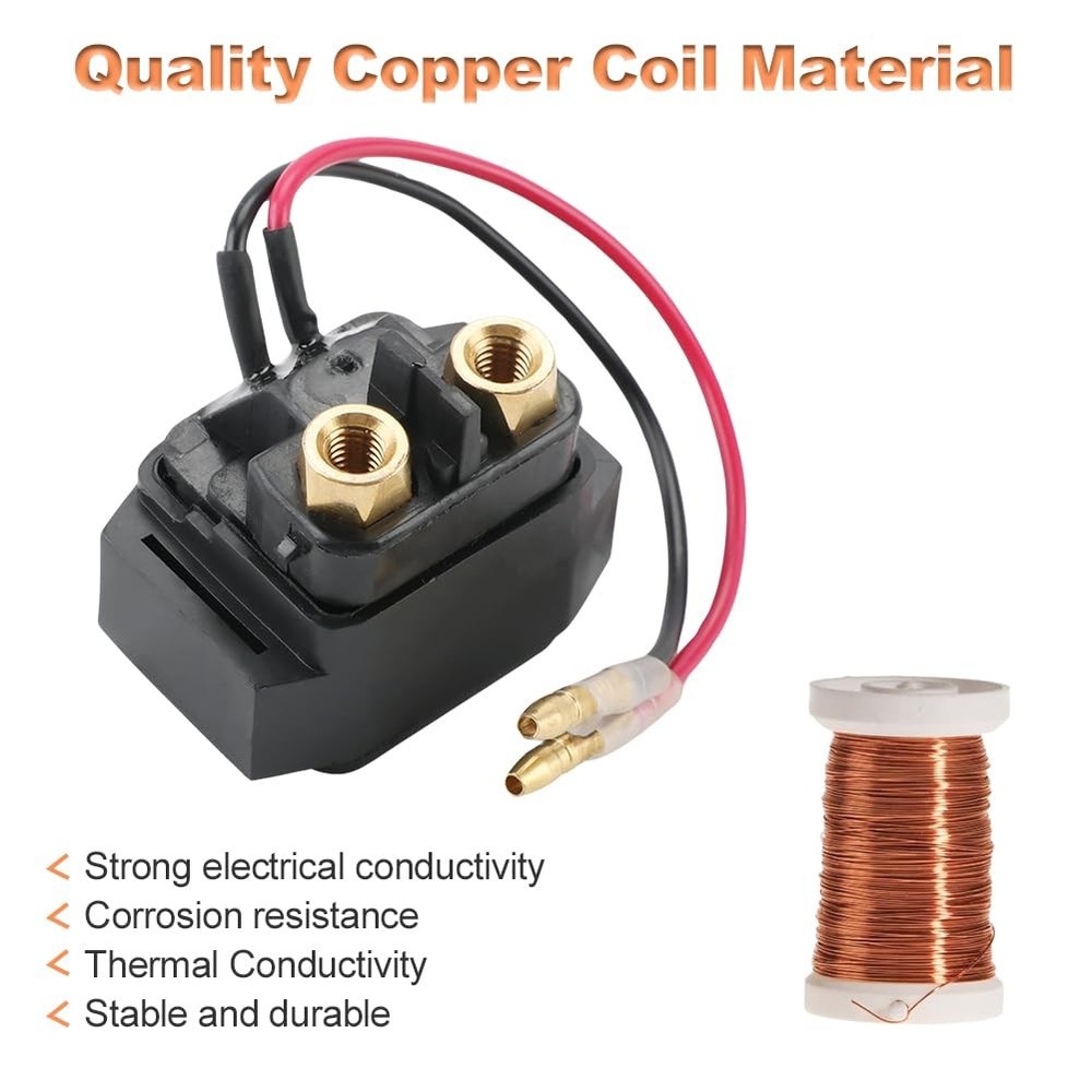 WATERWICH Starter Solenoid Relay Compatible with Yamaha Wave Runner FX FZR VX VX