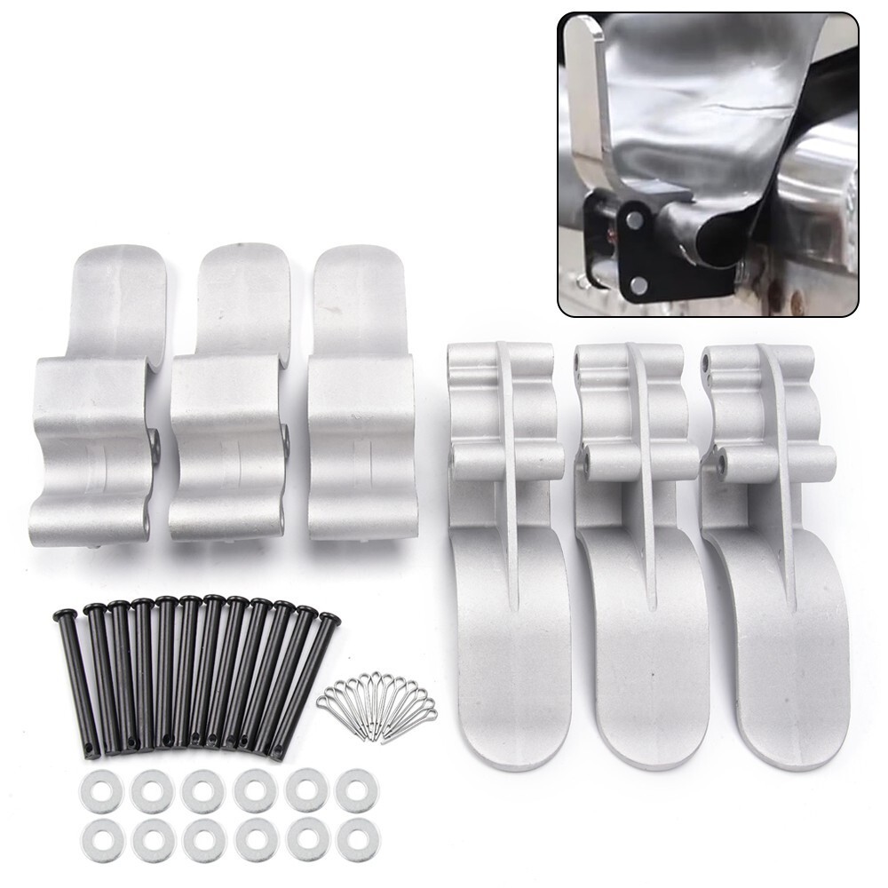 6 Pack Quick Release Upright Tarp Stop Replace Rusted Stops on Roll Tarp Systems