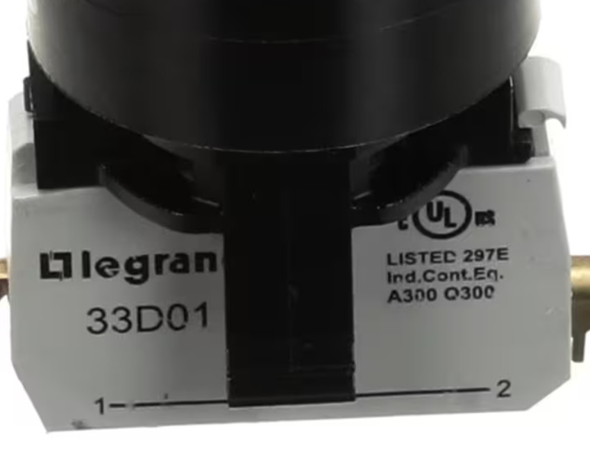 Robot Coupe 33D01, Switch Assembly, Push Button, Red