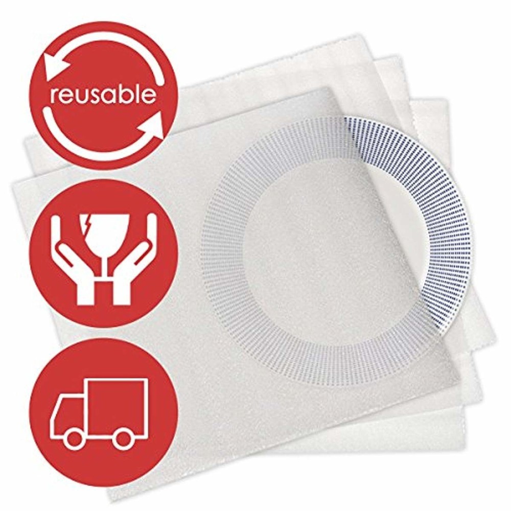 Foam Wrap Sheets, 12" x 12" (50-Pack) Foam Wrap Cushioning for Packing