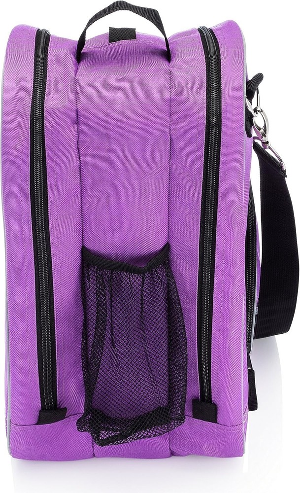 Multi-Function Skate Bag - Stylish Purple with Adjustable Shoulder Strap for Men