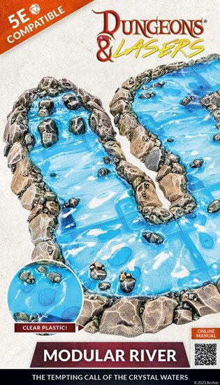 Dungeons & Lasers: Expansion Set - Modular River