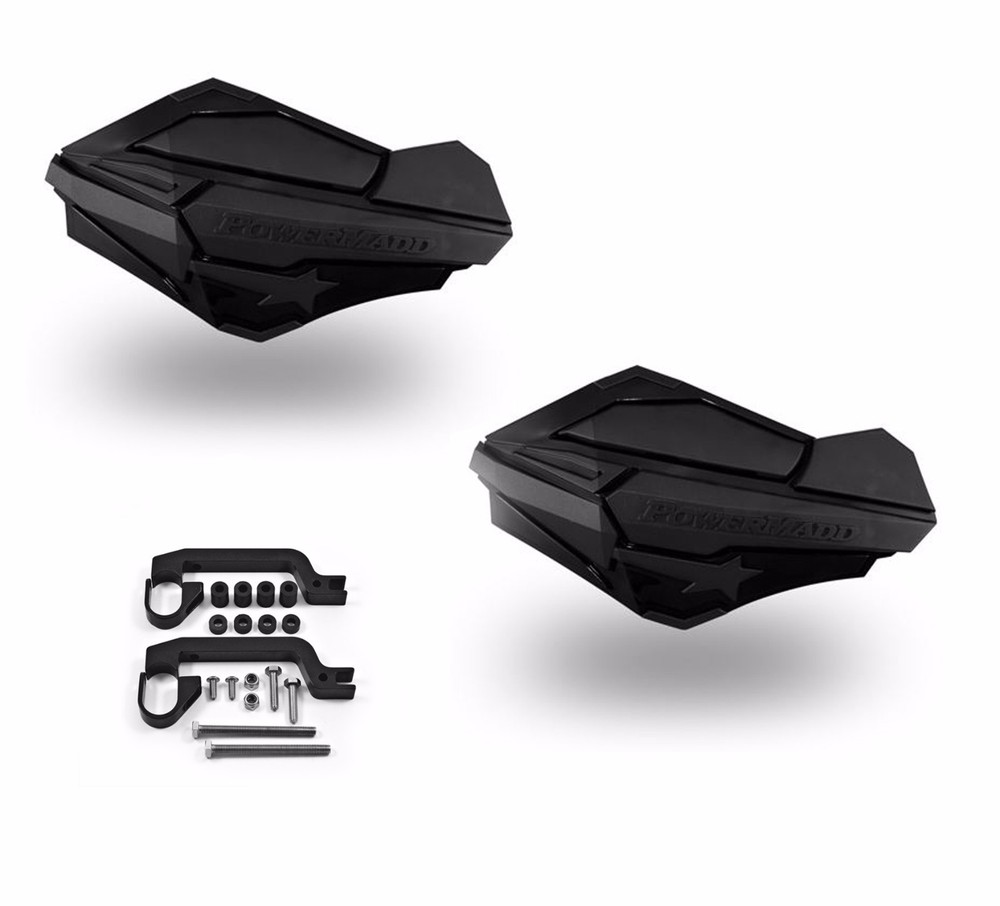 Powermadd Sentinel Handguard Guards Kit Mount Black Banshee Blaster Warrior