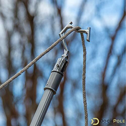 Sturdy Pole Retrieval Hook Attachment for Extension Pole