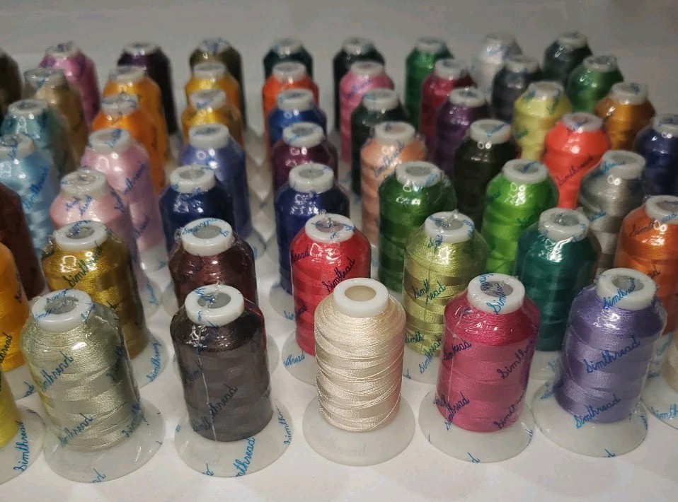 Polyester Embroidery Machine Thread Assorted Colors Mystery Lot