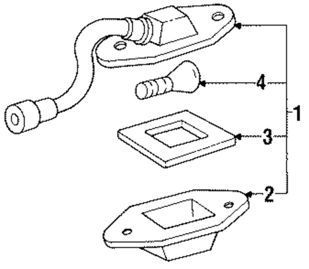 Genuine GM Lens Gasket 05955194