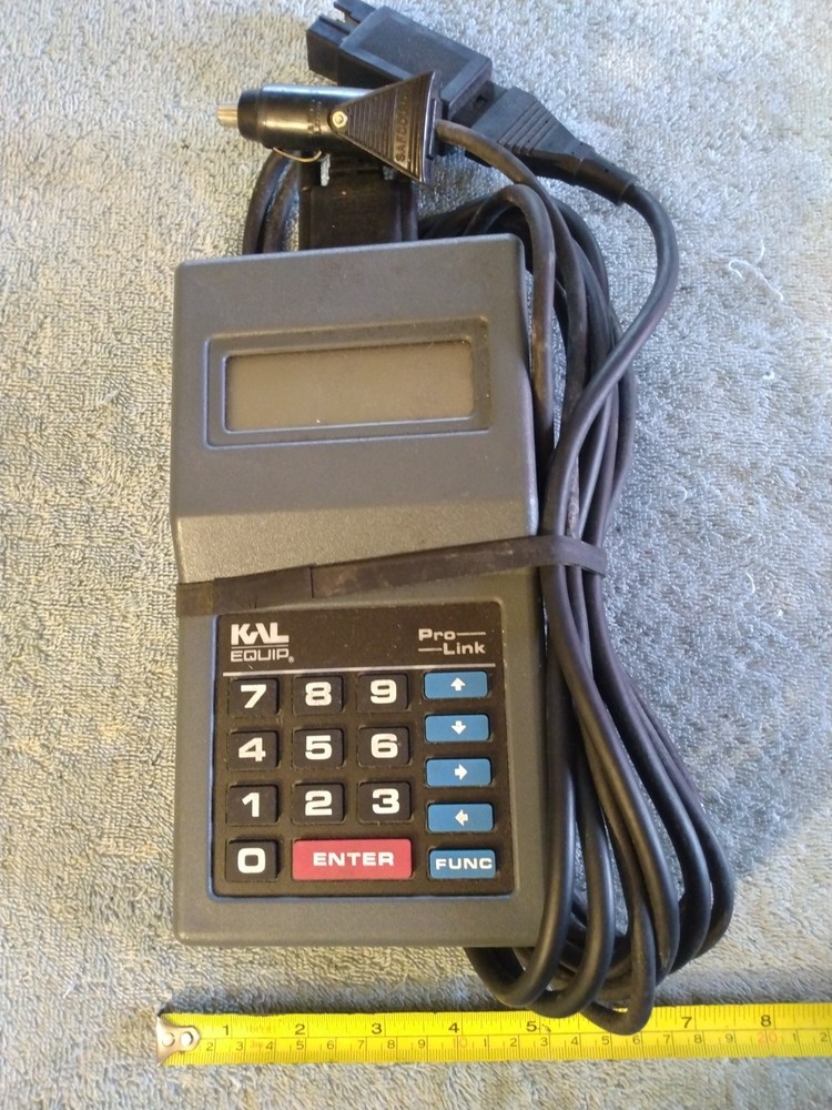 Vtg Kal Equip Computer Diagnostic Analyzer/Chrysler System Cartridge