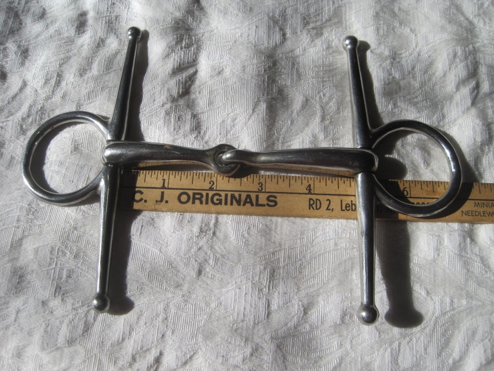 Full Check Snaffle 5'' Stainless Steel