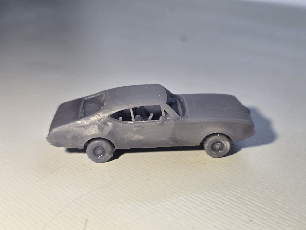N Scale 1966 Oldsmobile Cutlass Holiday Undecorated Kit 3D Printed