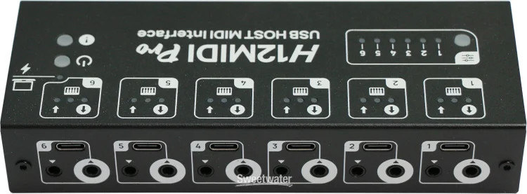CME Pro H12MIDI Pro USB Host MIDI Hub