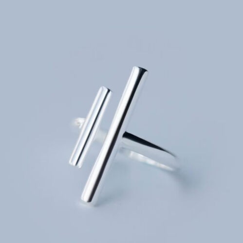 Solid 925 Sterling Silver Band & Statement Ring Handmade Ring All size R-6