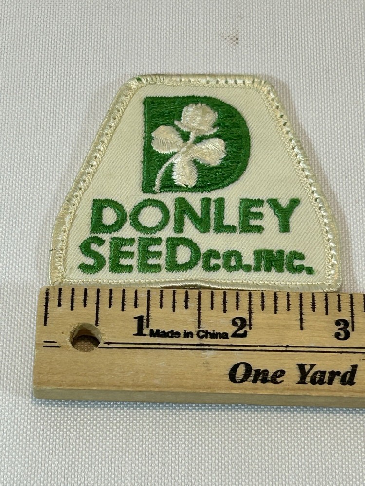 Vintage Trucker Snapback Hat Cap Patch Replacement Donley Seed Co. Inc.