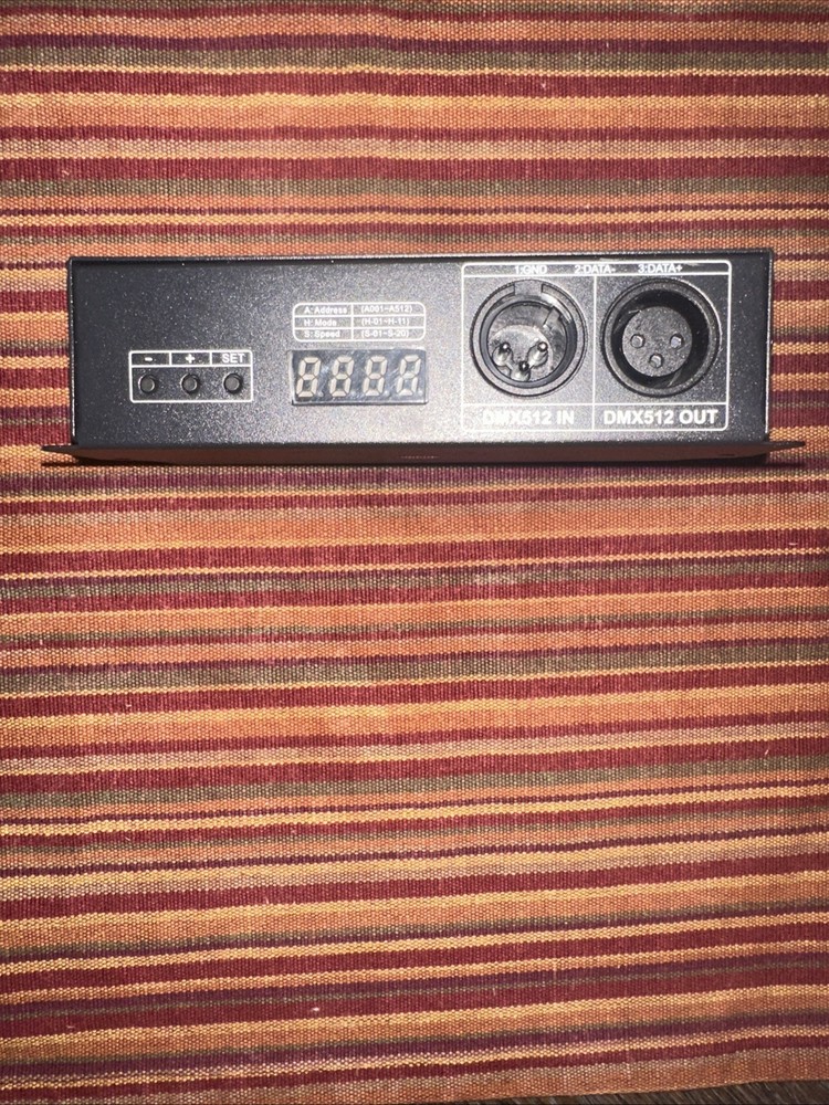 DMX 512 Digital Display Decoder Dimming Driver DMX512 Controller for LED RGBW