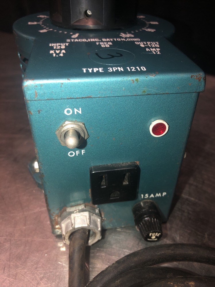 STACO 3PN1210 Variable Autotransformer