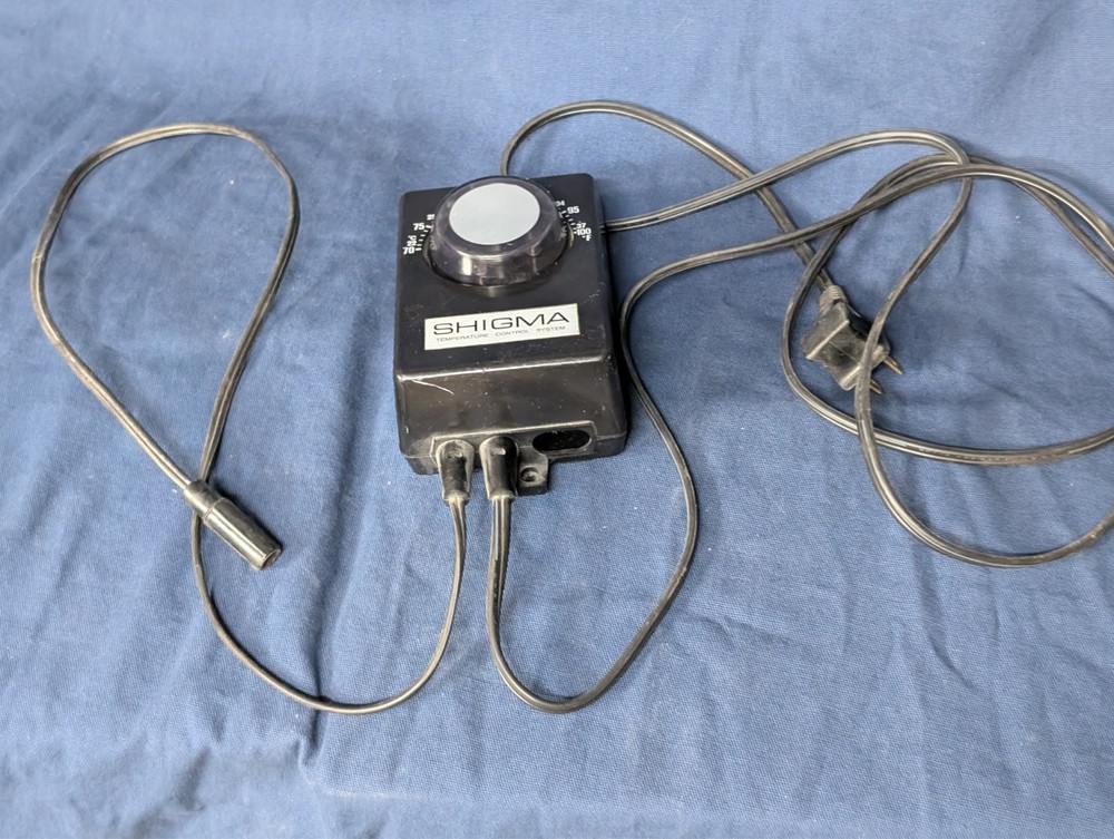 Shigma Water Bed TEMPERATURE CONTROL SYSTEM CONTROLLER DIAL