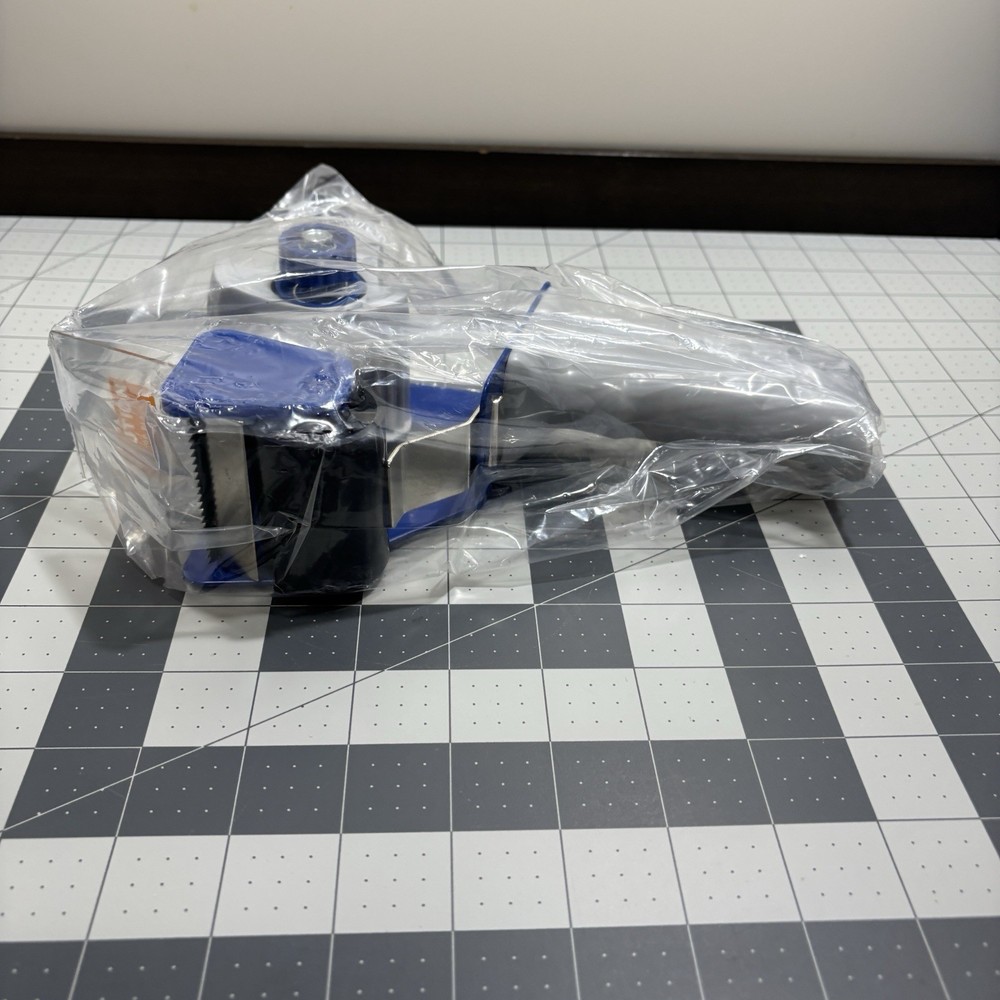 Packing Tape Dispenser Handheld Plastic Shield Protector Cutting Edge Roller NEW