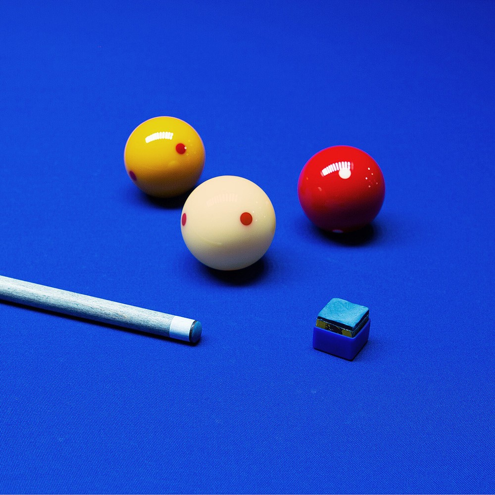 10mm Billiard Stick Tips Set, 20 Pair, Blue Grey